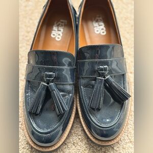 Franco Sarto Navy Loafers